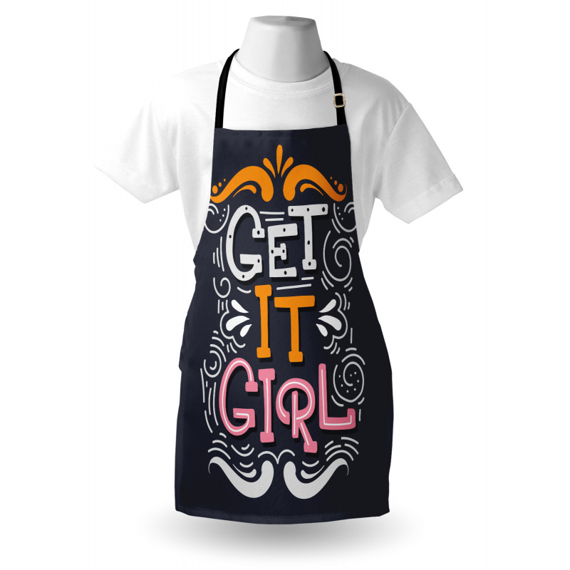 Get It Girl Typography Apron