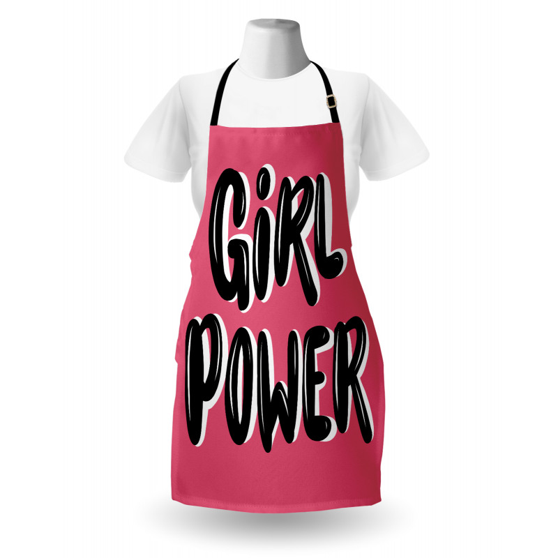 Chunky and Pop Text Apron