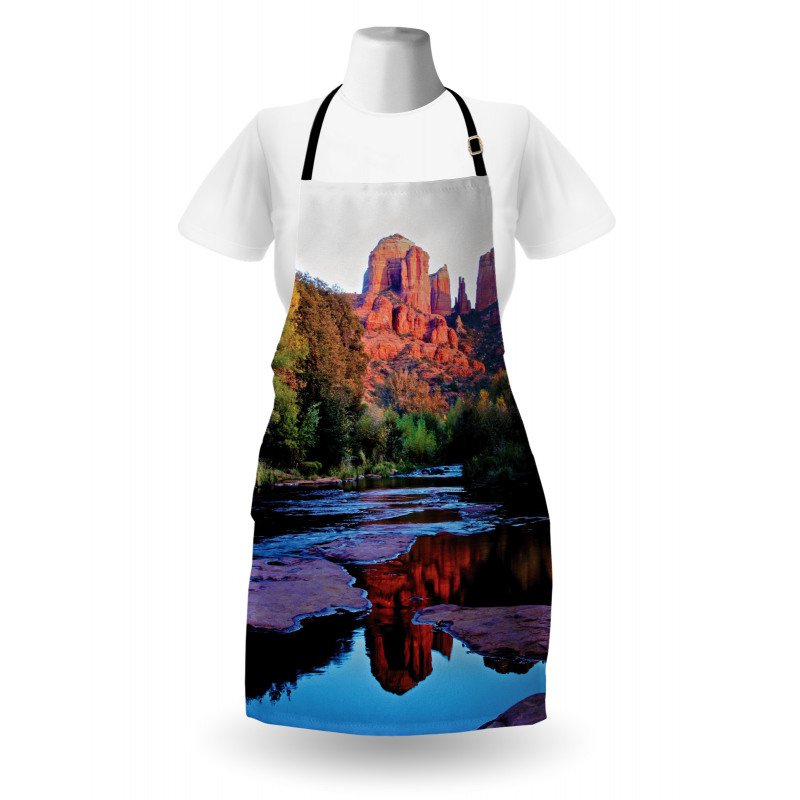 Majestic Cliffs Dawn Photo Apron