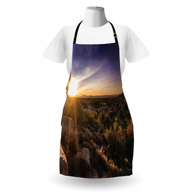 Scenic Sunrise Sandstones Apron