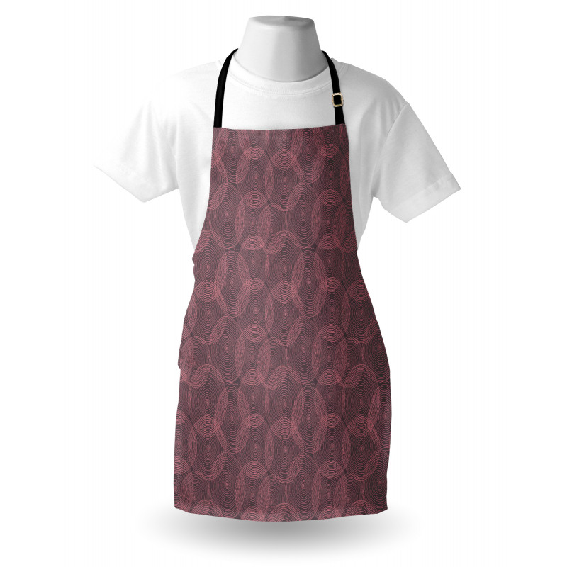 Spiral Circle Swirls Apron