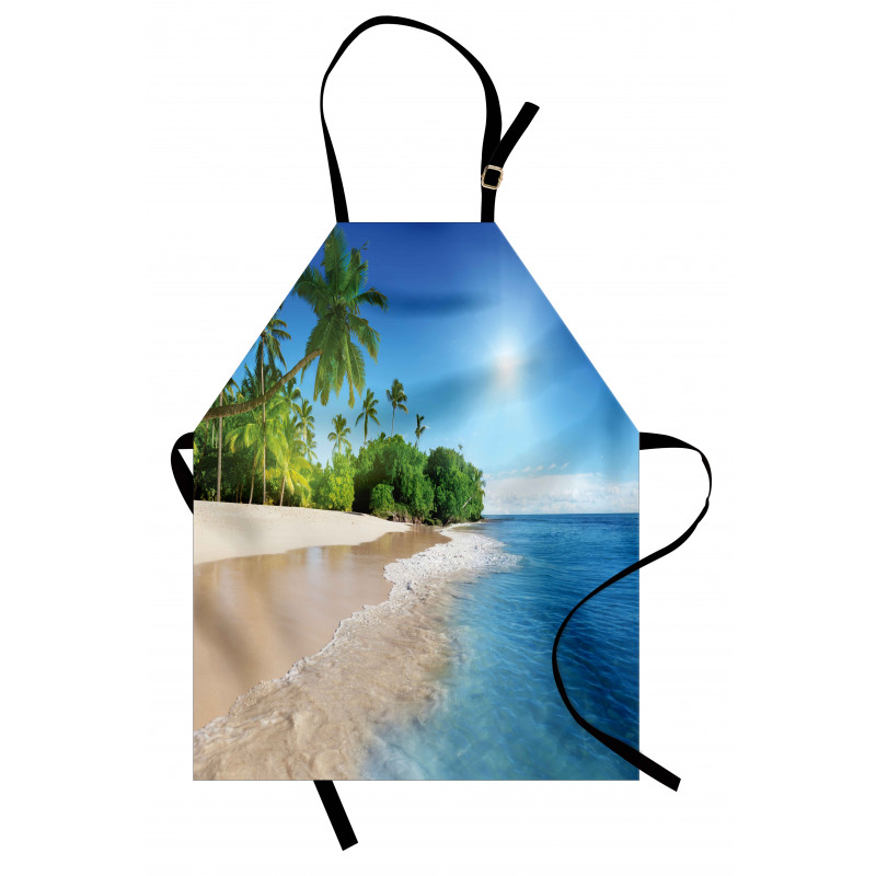 Suuny Ocean Palm Trees Apron