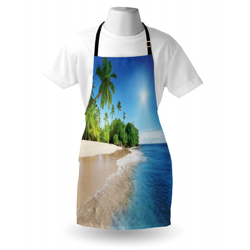 Suuny Ocean Palm Trees Apron