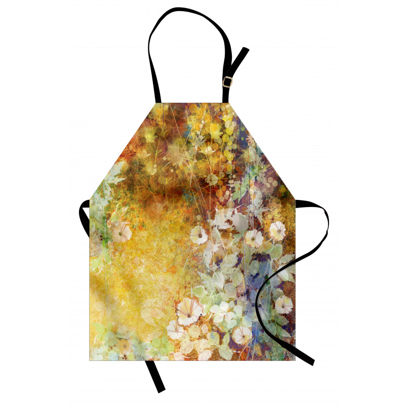 Fall Season Foliage Leaves Apron