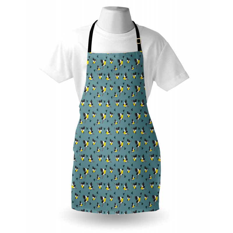 Exotic Tomtits Animal Pattern Apron