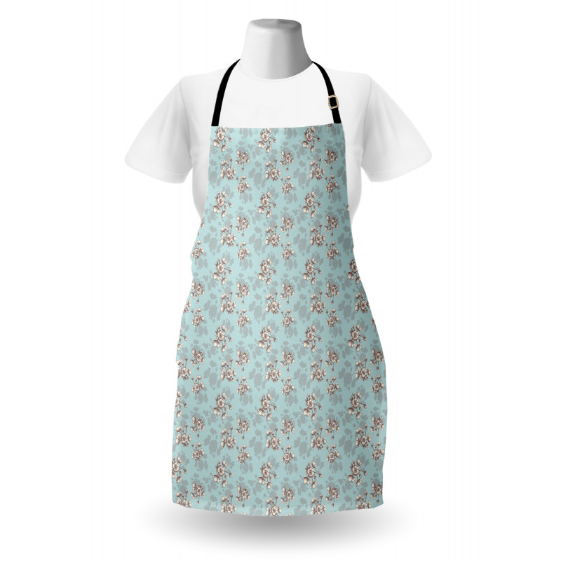 Hand Sketch Wedding Romantic Apron