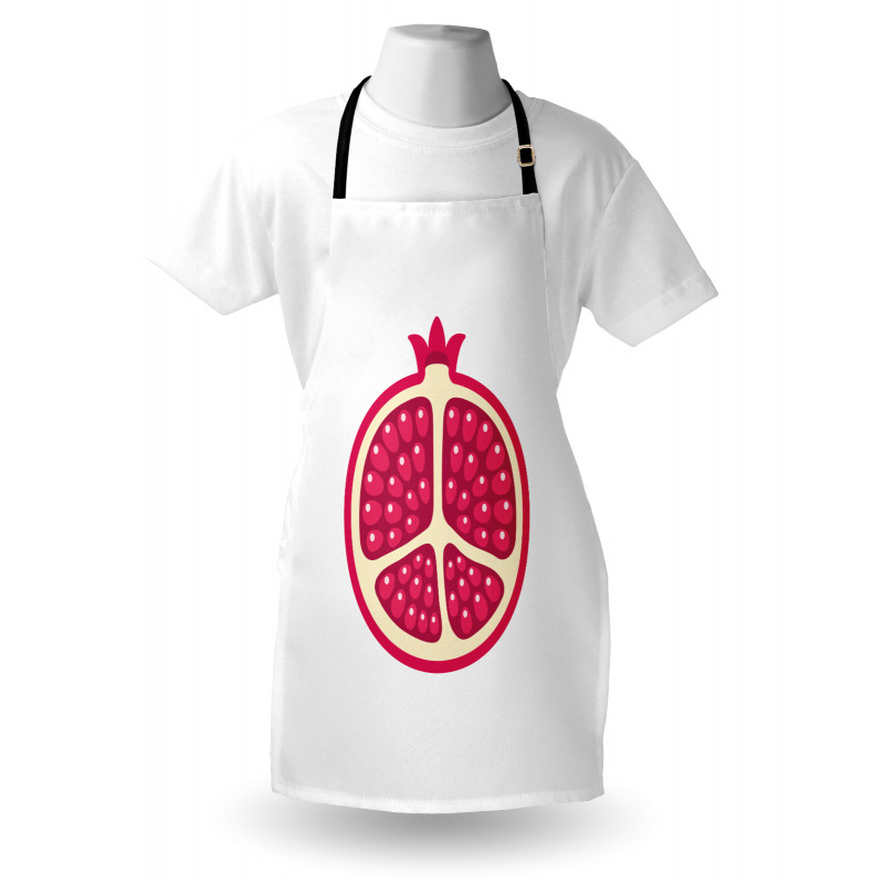 Cartoon Pomegranate Seeds Apron