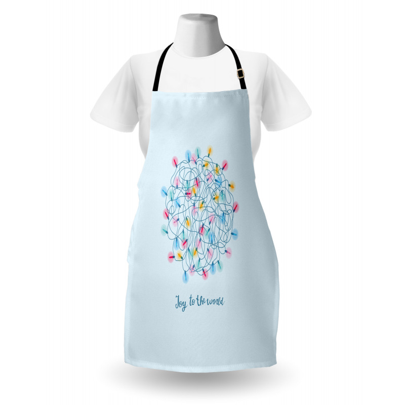 Joy to the World Wording Apron