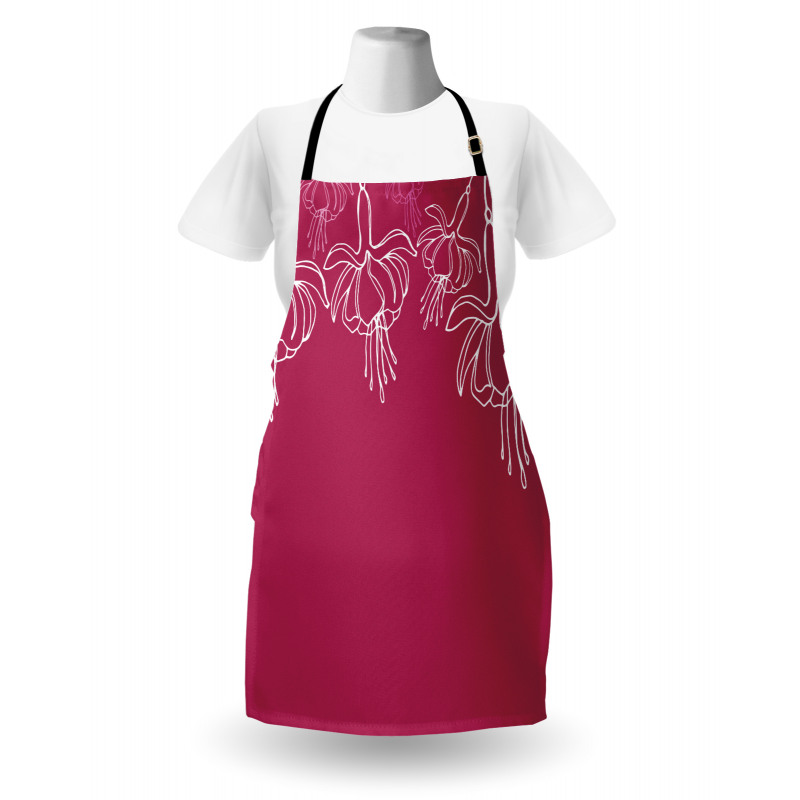 Floral Summer Time Blossoms Apron