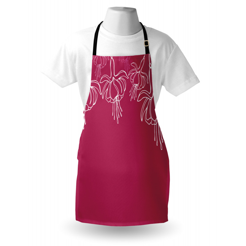 Floral Summer Time Blossoms Apron