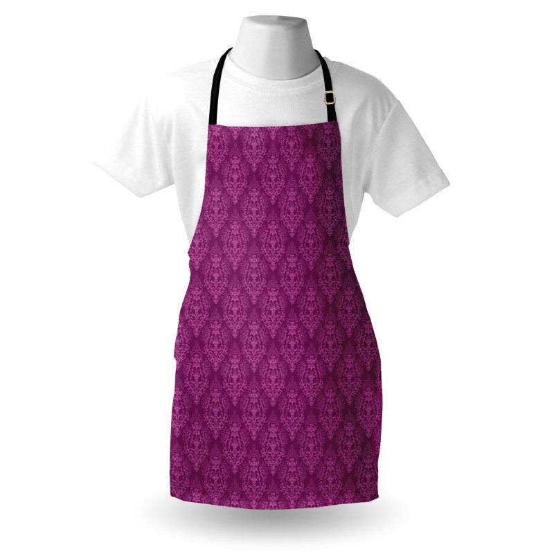 Victorian Damask Classical Apron