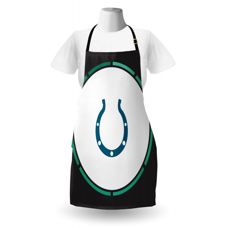 Horseshoe Wild West Luck Apron