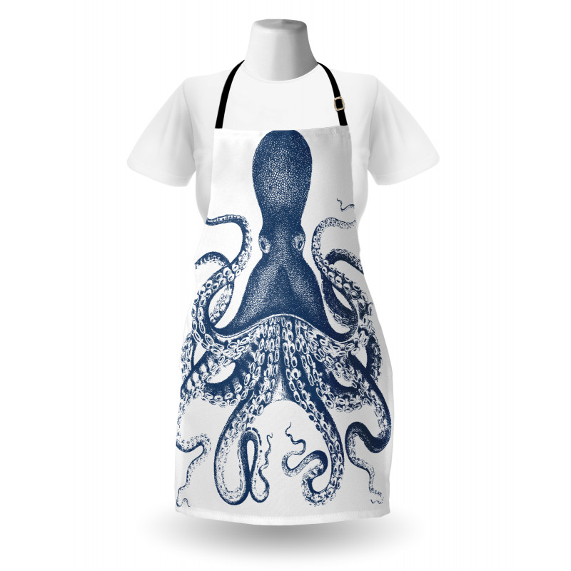 Grunge Sea Creature Apron