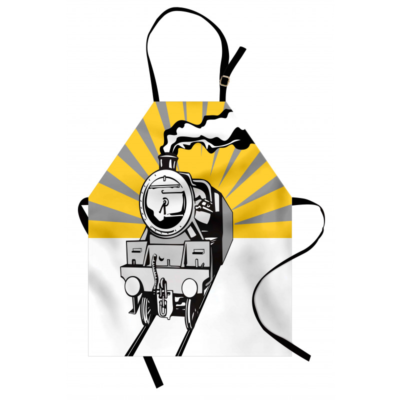 Locomotive Sunburst Effect Apron