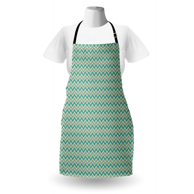 Abstract Herringbone Apron