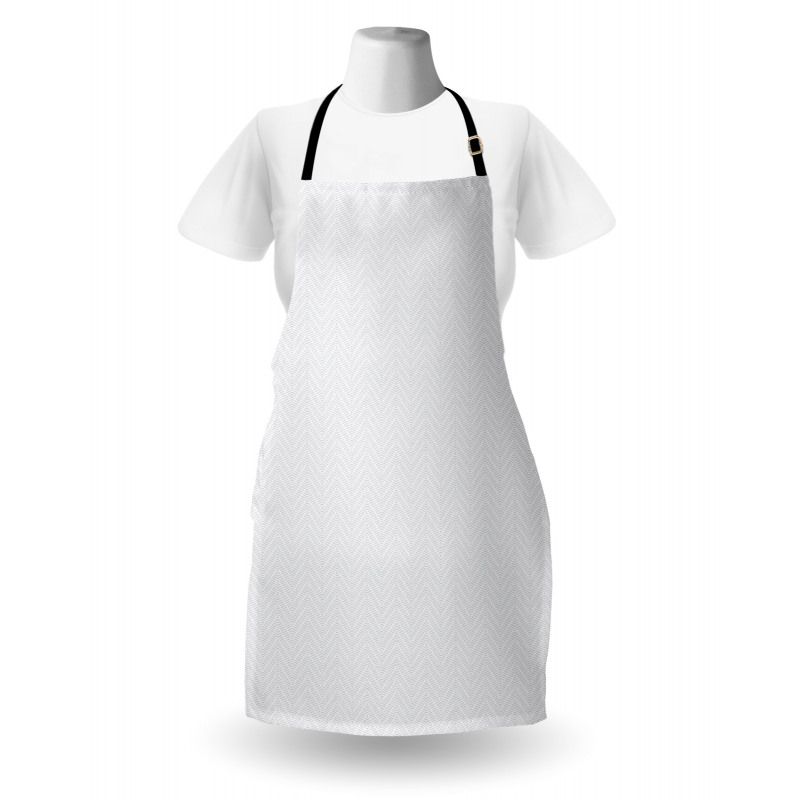 Soft Dotted Zigzags Apron