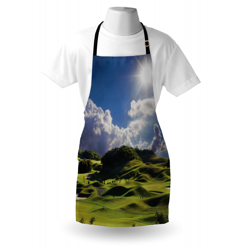 Summer Pasture Grassy Hills Apron