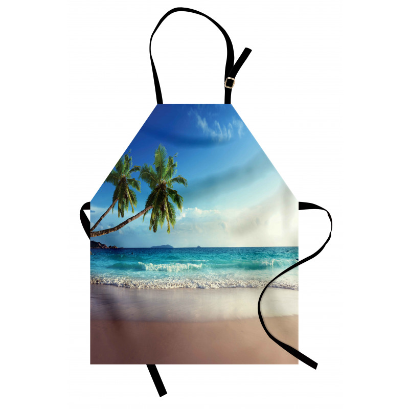 Scenic Island View Trees Apron