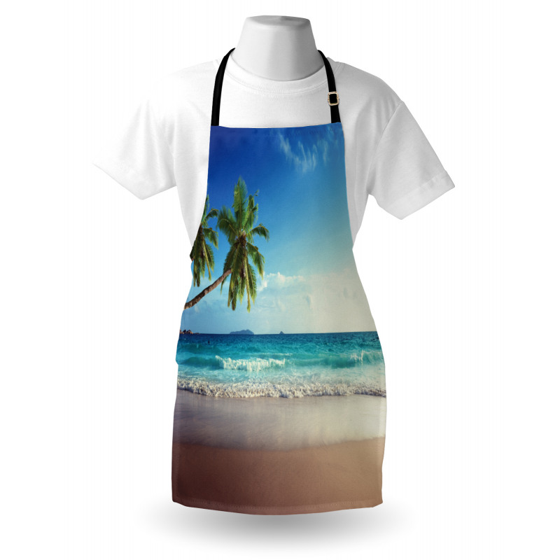 Scenic Island View Trees Apron