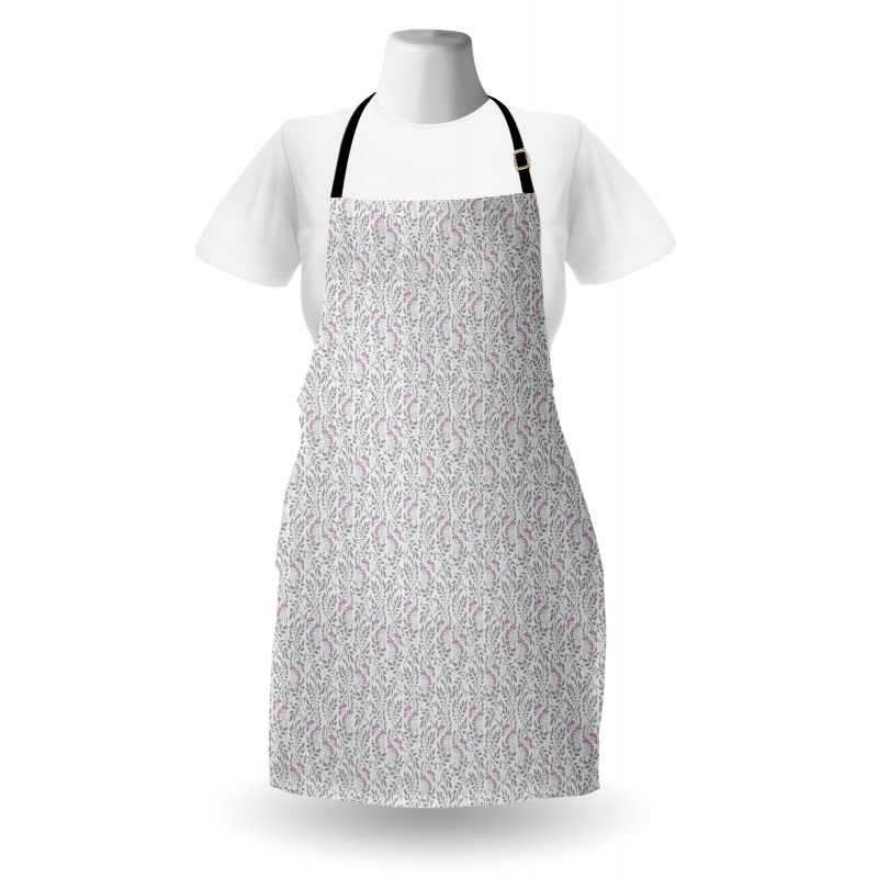 Art Deco Sprigs and Berries Apron