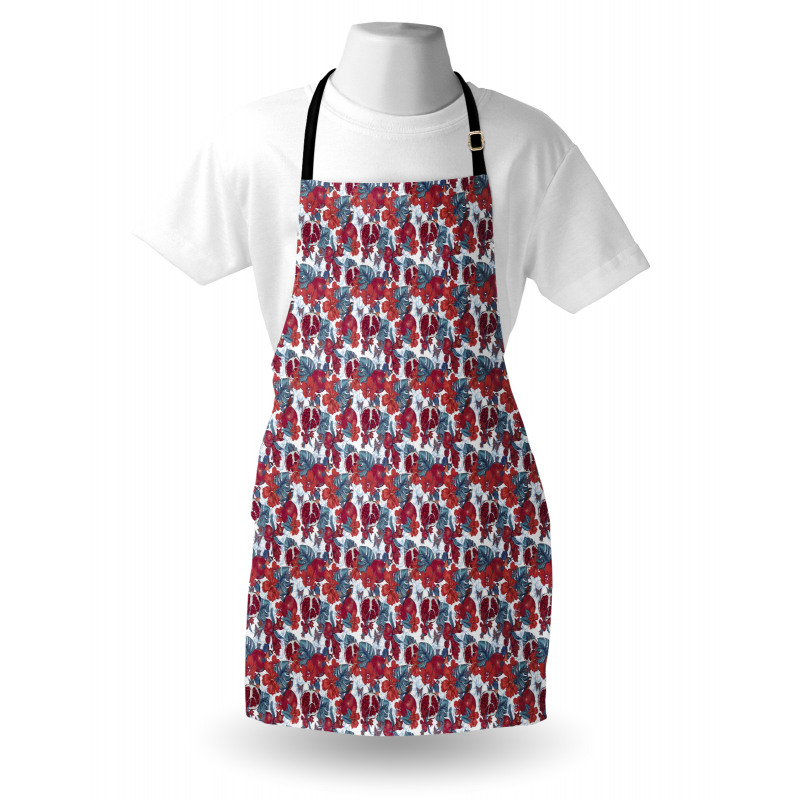 Tropical Hawaii Pomegranate Apron