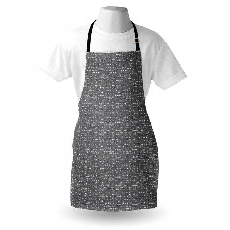 Geometric Triangles Spots Apron