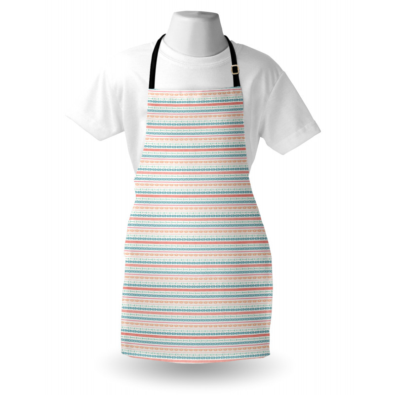 Doodle Art Tribal Streaks Apron