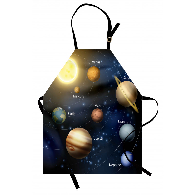 Solar System Planets Apron