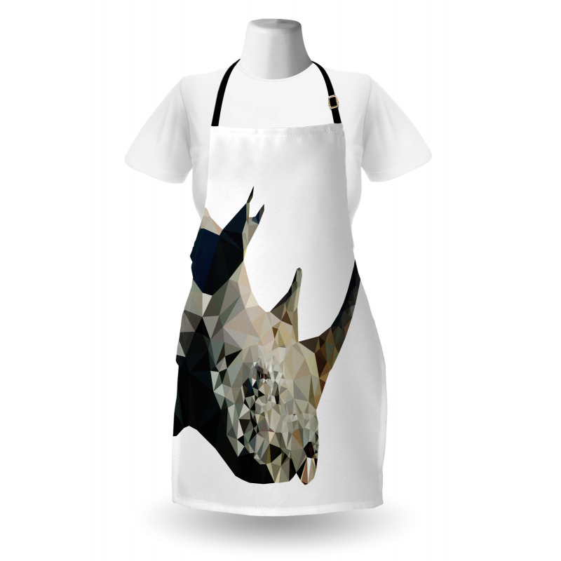 Polygonal Savannah Wildlife Apron