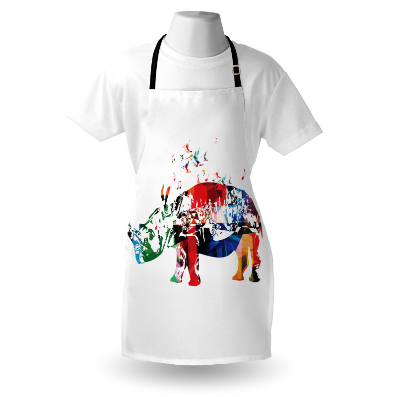 Musical Notes Animal Apron