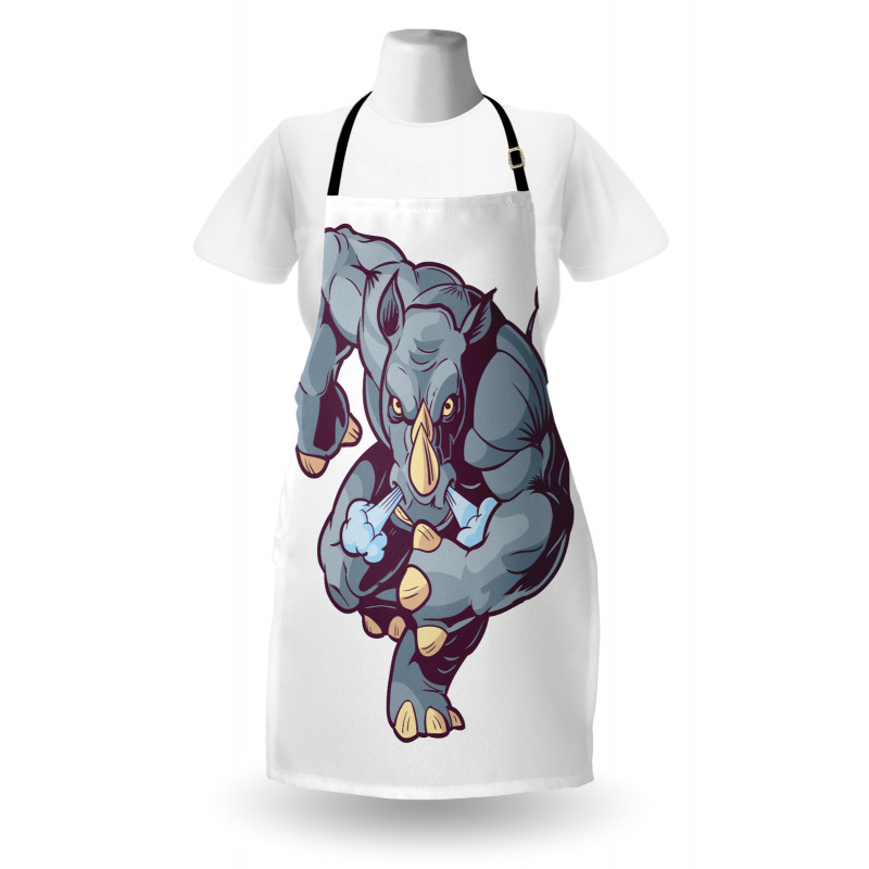 Anthropomorphic Mascot Run Apron