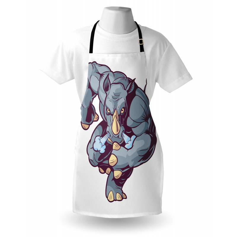 Anthropomorphic Mascot Run Apron