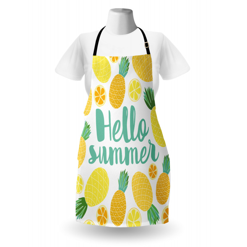 Pineapples and Fruits Apron