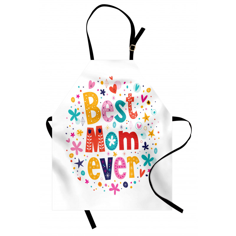 Best Mom Ever Words Apron