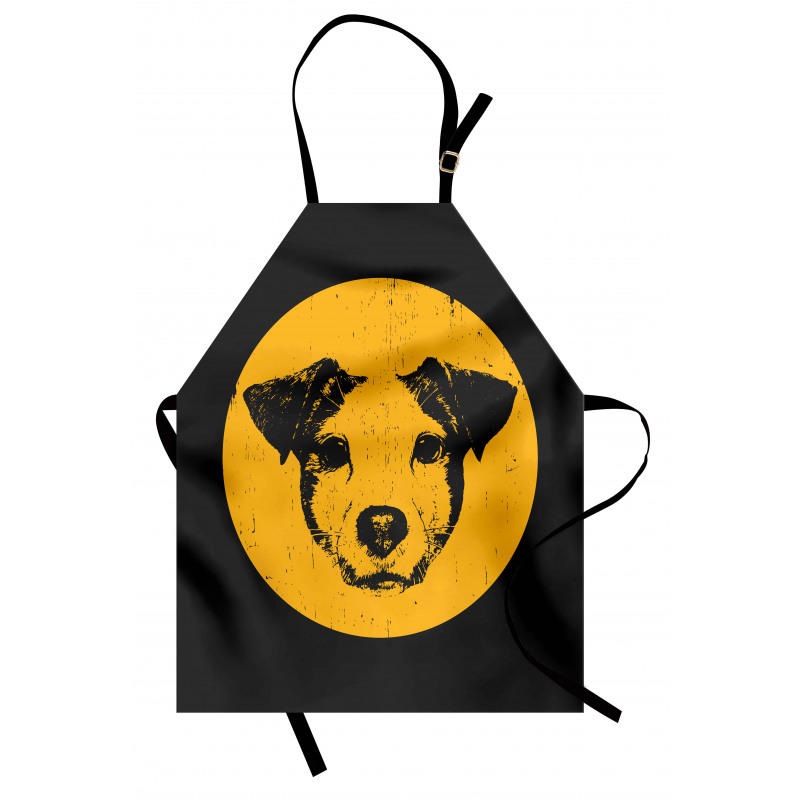 Portrait Pet Sketch Apron