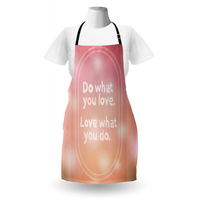 Pastel Colored Bokeh Effect Apron