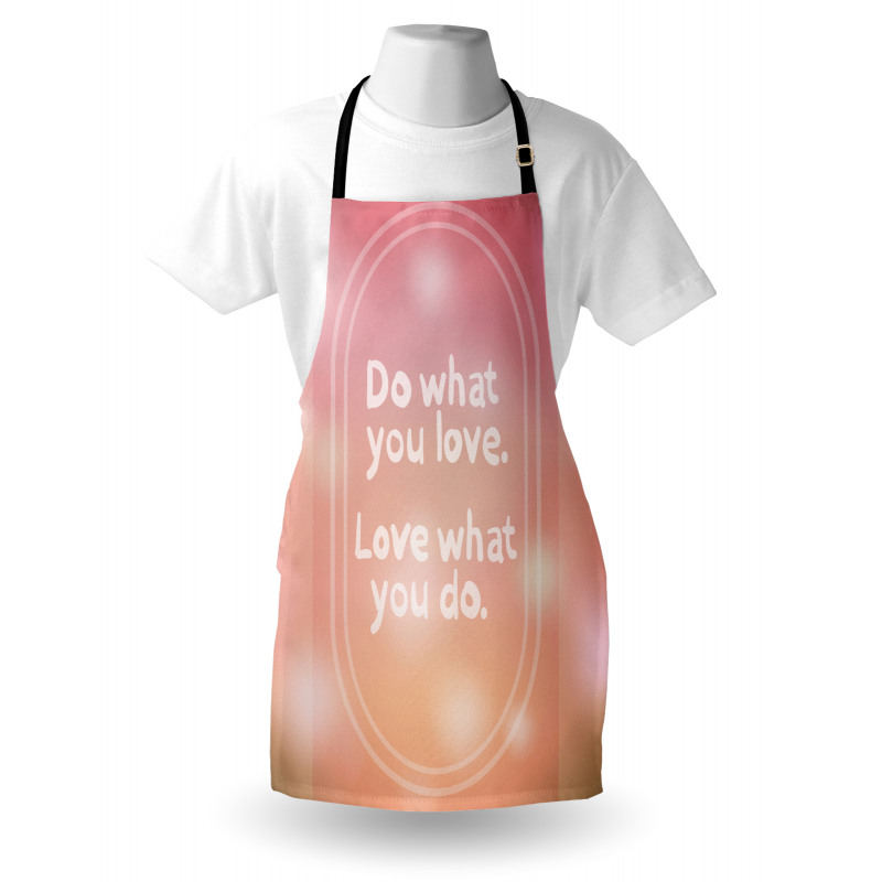 Pastel Colored Bokeh Effect Apron