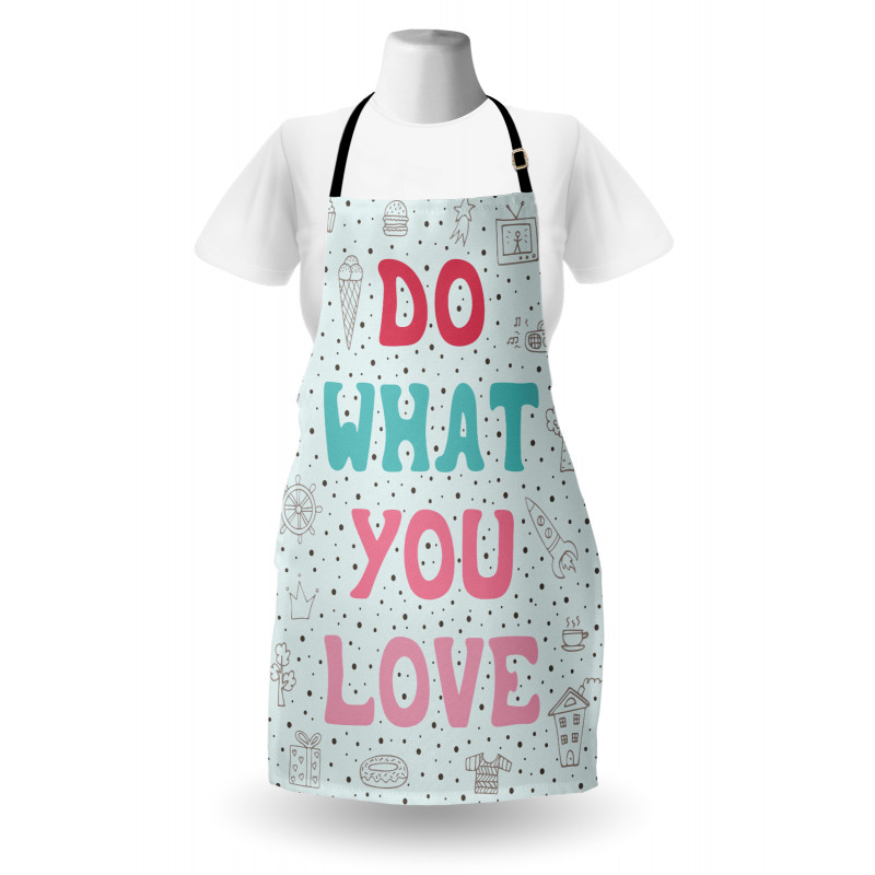 Ice Cream House and Rocket Apron