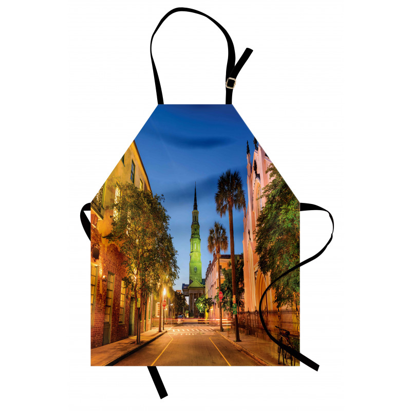 Street at Sunset Scene Apron