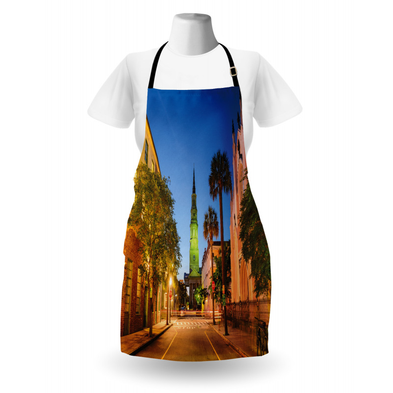 Street at Sunset Scene Apron