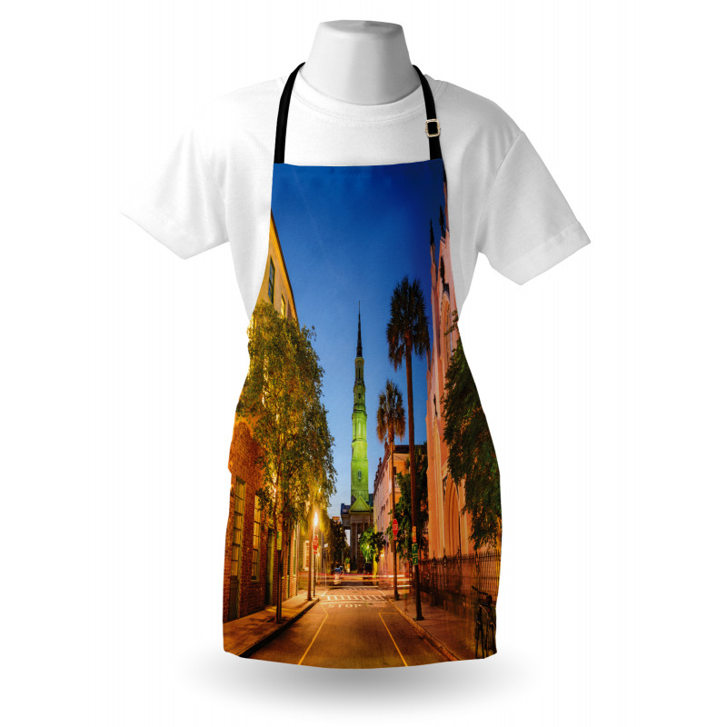 Street at Sunset Scene Apron