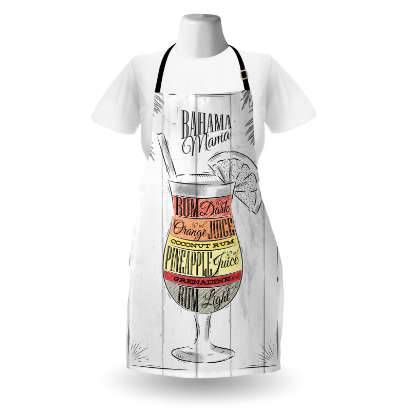 Bahama Mama Vintage Apron