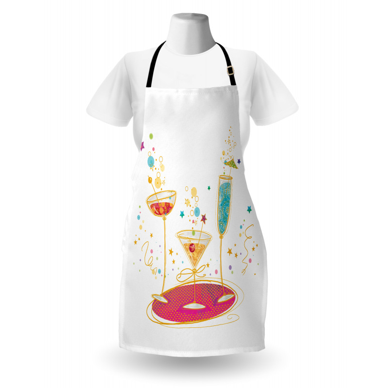 Different Drinks Apron