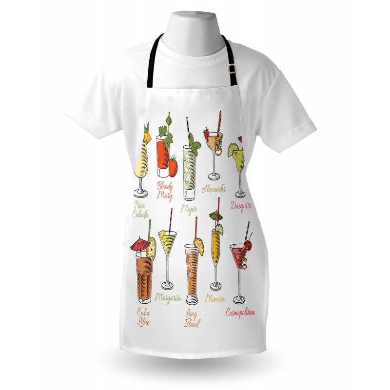 Famous Cocktails Apron