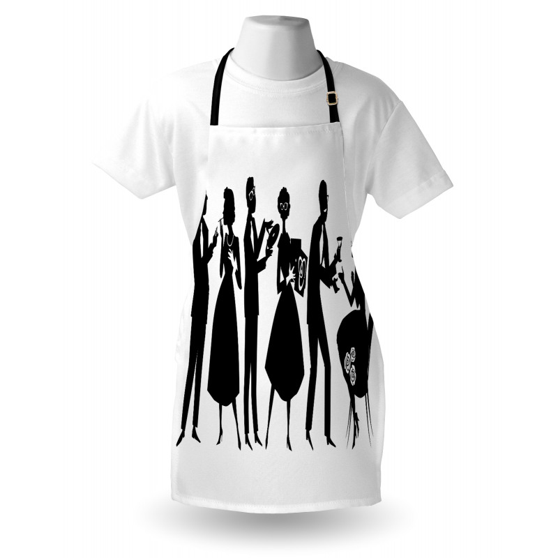 50s Party People Apron