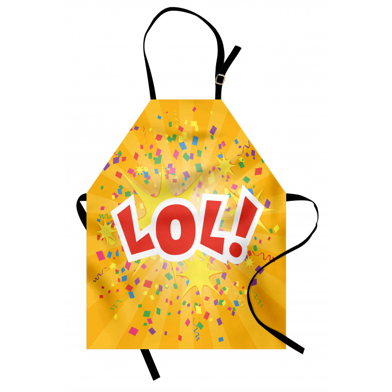 Cartoon Sound Effect Apron