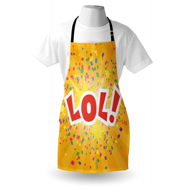 Cartoon Sound Effect Apron