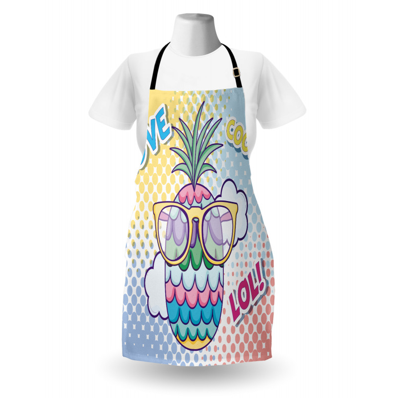 Pineapple Sunglasses Love Cool Apron