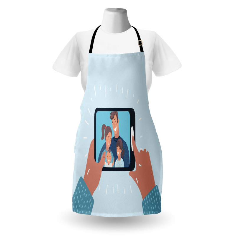 Motherhood Illustration Apron