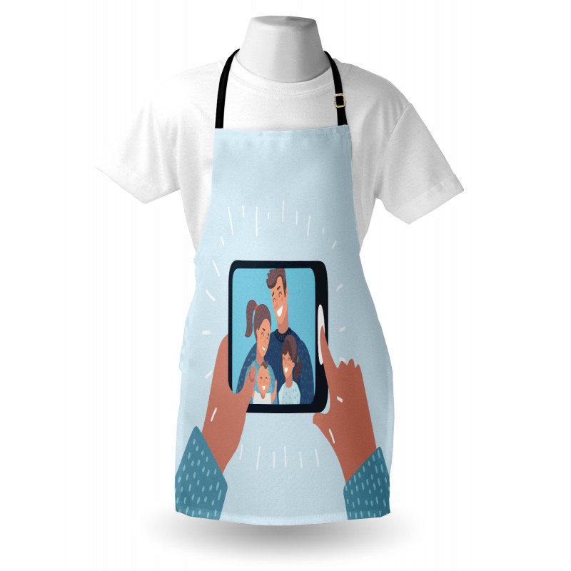 Motherhood Illustration Apron